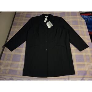 Vintage 80s Rockstar Coat Uber Maxi Dress Duster Swing OverCoat TAMOTSU New York